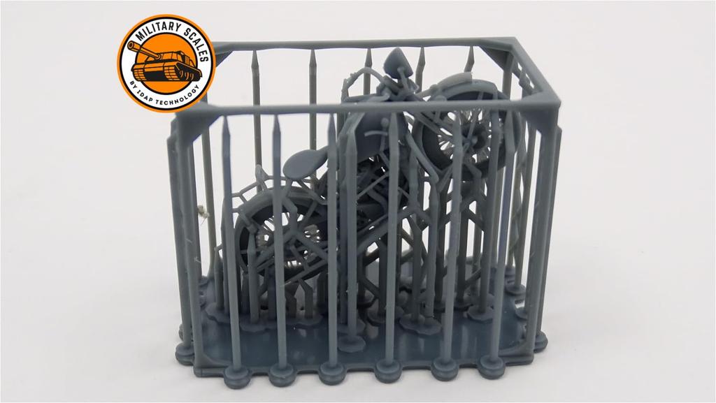 IDAP Technology Polish Sokol 1000 Military Motorcycle 3D Printer Kit PD48173 1/48