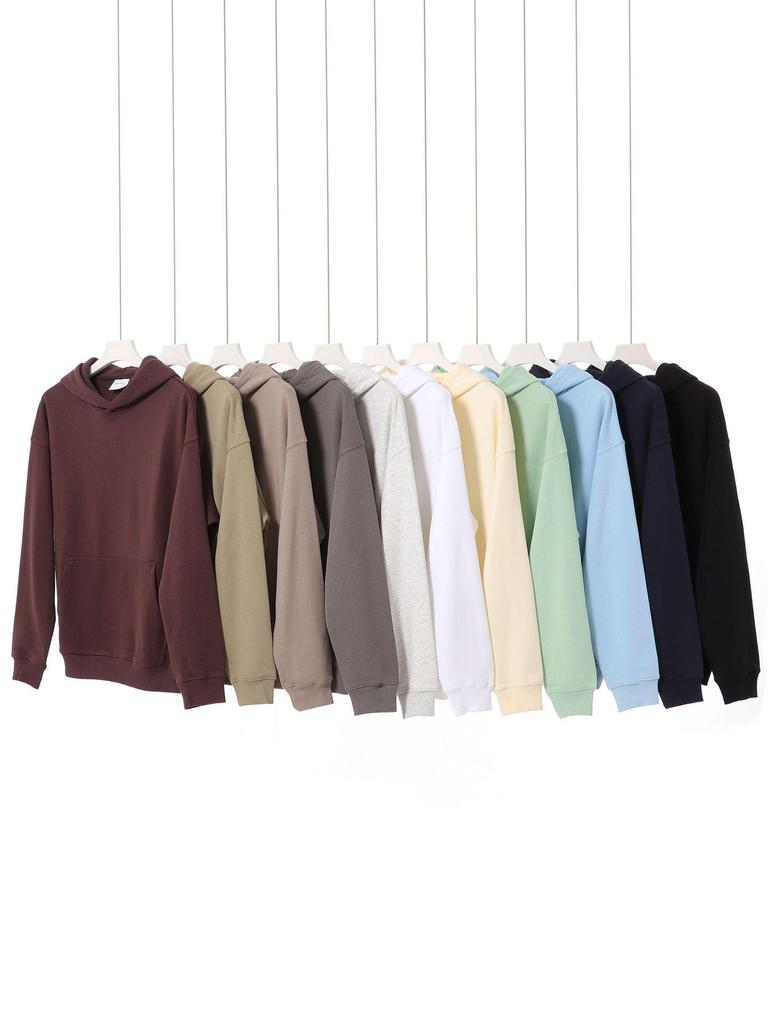 Men's & Women's Autumn/Winter 380g Combed Cotton Heavyweight Drop Shoulder Hoodie
