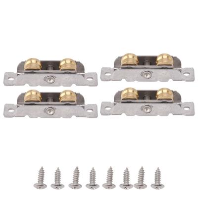 4 Set Schiebetürrollen für Terrassentüren, Ersatz-Schiebetürrollenbaugruppe, Lagertyp 88, für Zuhause