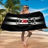 Besiktas Crest Legacy 1903 Beach Towel, Quick-drying, Easy to Care for, Suitable for Both Fitness and Beach Vacations,Sports Essential