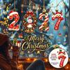 Static Cling 2027 Window Sticker PVC Holiday Window Decal Glass Window Cling  Holiday Home Decor