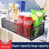 Bedside Hanging Basket: Dormitory Upper Bunk Storage Rack, No-Drill Bedroom Organizer
