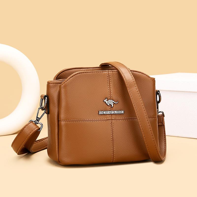 Large-capacity Small Square Bag, Women's Single-shoulder Bag, High-end, Fashionable and Elegant Crossbody Bag, Mom and Girl Bag
