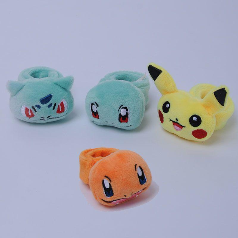 20cm Pokmon Pikachu, Charmander, Squirtle, Bulbasaur Pop Circle Wristband Plush Toys