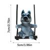 Fun Dog Expression Car Hanging Decoration Multiple Styles Resin Craft Safe Dashboards Decoration Present for Driver