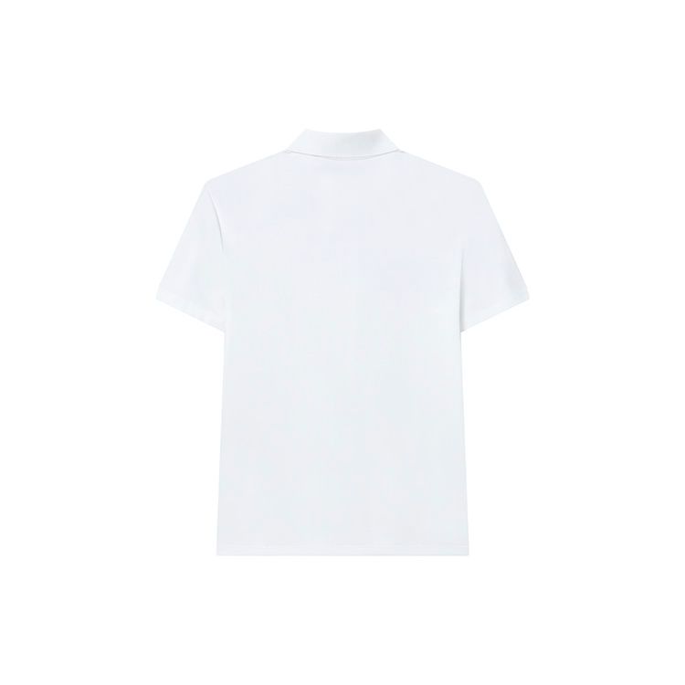 Fila Solid Color Casual Sports Simple Knitted Short Sleeve Polo Shirt Men Polo Shirts White F11M222122FWT