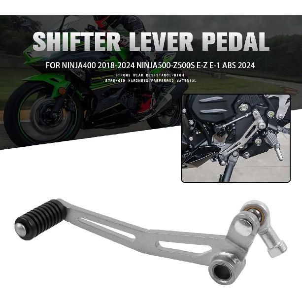 Motorrad Gangschalthebel Schaltpedal Ersatz für Kawasaki Ninja 400 2018-2023 Z400 ABS 2019-2023 Ninja 500 Z500 2024 2025 Ninja e-1