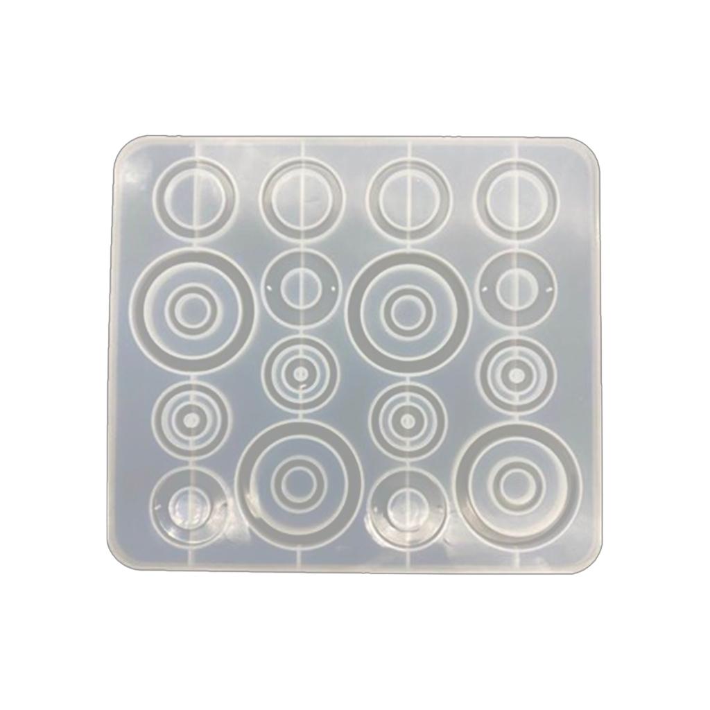 Epoxy Necklace Mold Silicone Earrings Mold Handmade Fashion Jewelry Molds