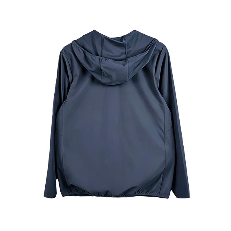 Li Ning Trench Coat Men's Ink Stone Gray AFDW479-2