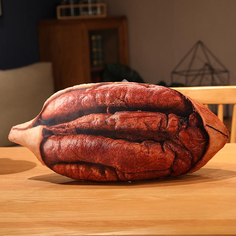 Adorable Nut Plushies Toy Almond Pistachio Cashew Walnut Cartoon Girls Sleep Pal