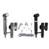 652F Handheld Bidet Sprayer Toilet Bidet Attachment with Double Outlet Valves Handheld Toilet Bidet Faucet Sprayer Enduring