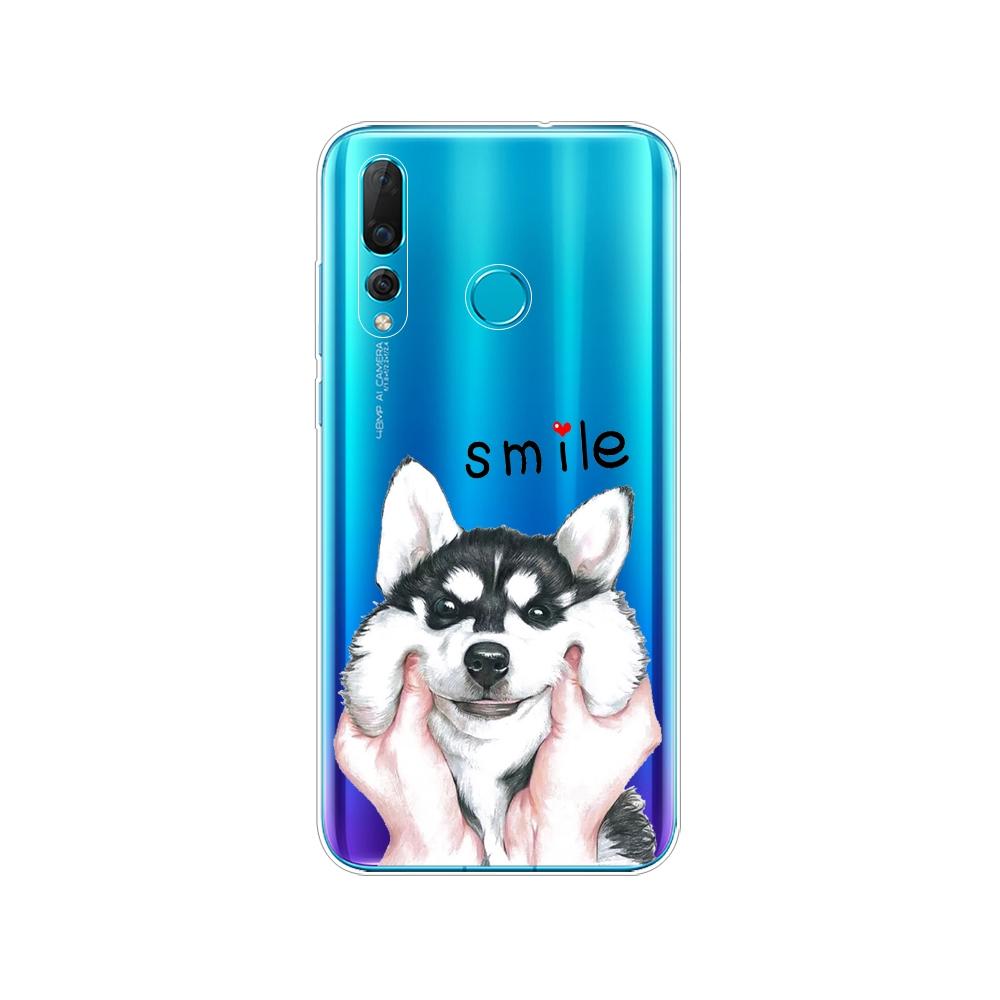 Mobile Silicon Phone Bag Case For Huawei Nova 4 4e Case Soft TPU Back Phone Cover For Nova4 nova4E Cover Protective Back Cover