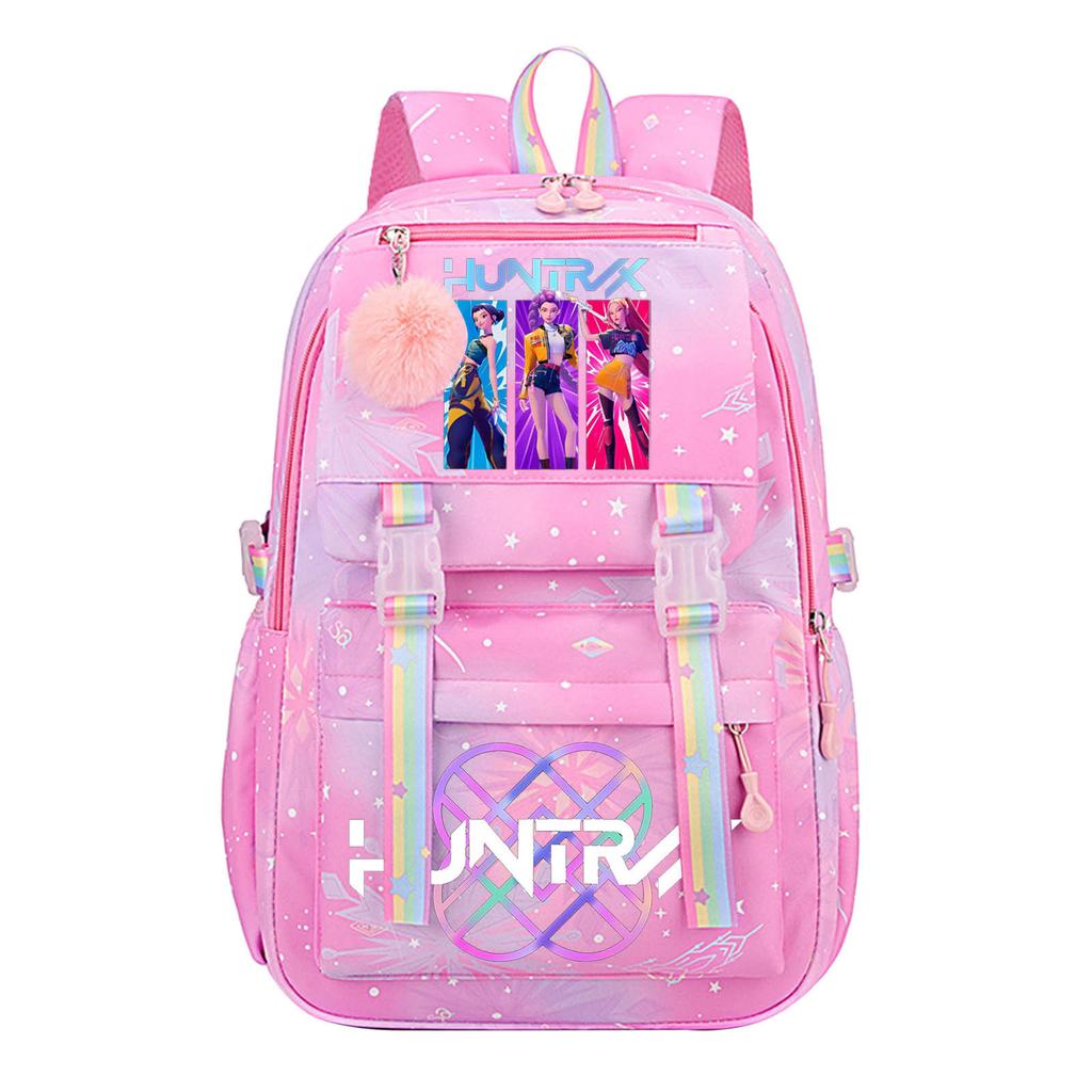 Schulrucksack mit großer Kapazität und Schultergurt; Schüler Drei-teiliges Federmäppchen-Set