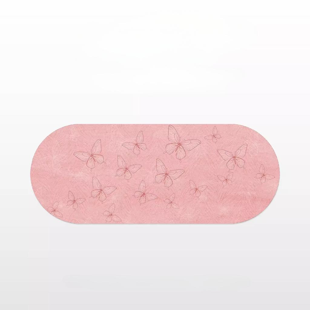 Girly Style Carpets for Living Room Pink Bedroom Decor Carpet Art Fluffy Soft Bedside Irregular Rug Home Thicken Plush Floor Mat