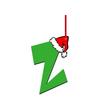 1Pcs Christmas Decoration Green Letter Hanging Christmas Tree Pendant Ornament for Home Decor Navidad New Year 2026 Accessories