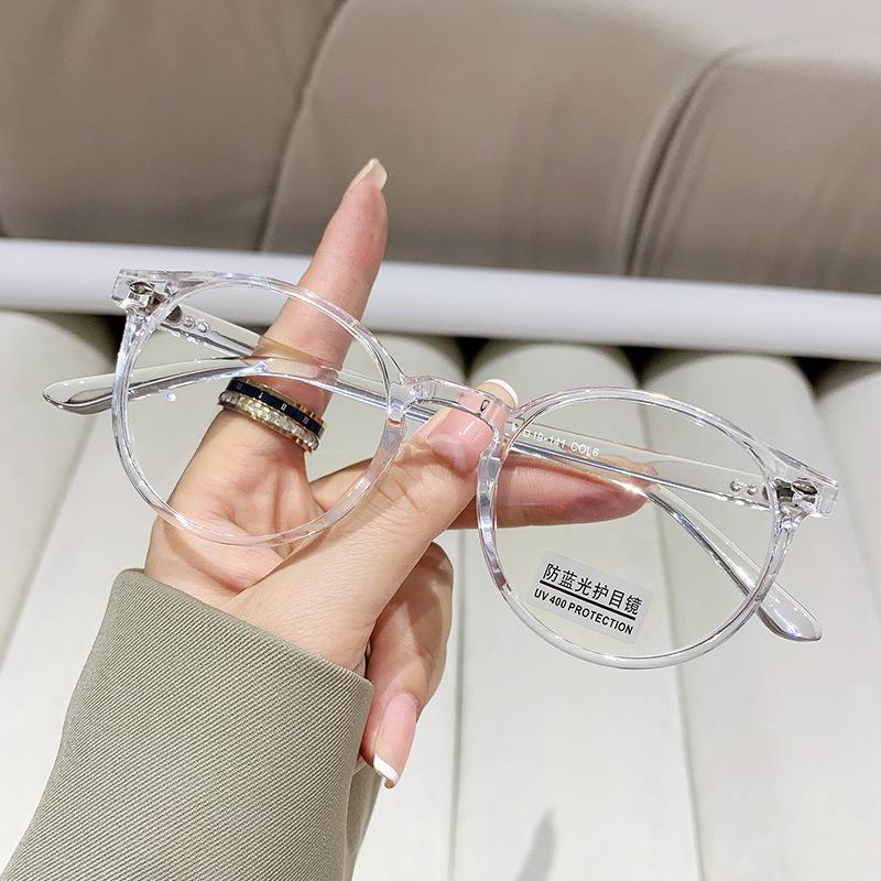 

Women Tortoiseshell Round Frame Anti-Blue Light Reading Glasses Daily Decor Fashion Eyeglasses Presbyopia Prescription Glasses 0