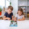 Seven-Spotted Paper Puzzle DIY Animal Model Educational Craft Toy For Kids