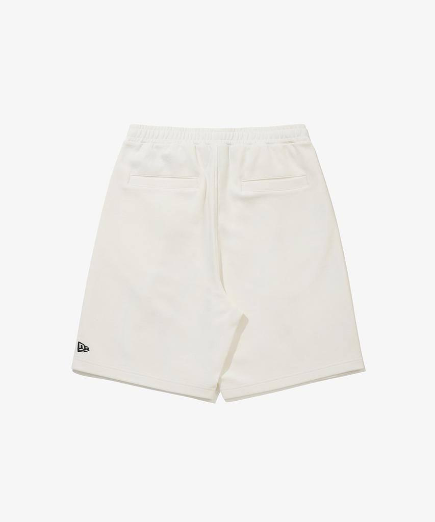 NEW ERA Wide Sweat Half Pants Off White 14954600