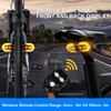 LED Bike Turn Signal Lights with Wireless Remote USB Rechargeable Taillight Set