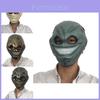 Unique Silver Copper Blue White Shaped Resin Mask For Payday 2 Game Cosplay Fun
