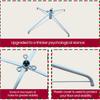 Metal Christmas Tree Stand Universal Folding Xmas Tree Base Replacement Artificial Tree Stand Fits 0.75-1.25inch Pole