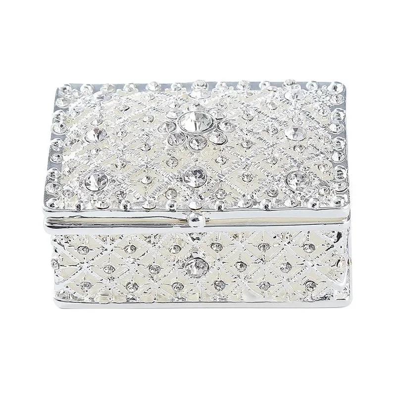 Mini Schatztruhe Schmuckkästchen Retro Süßigkeiten Halskette Ohrring Perle Schmuckkästchen Klein Hochzeitsdeko Gastgeschenk