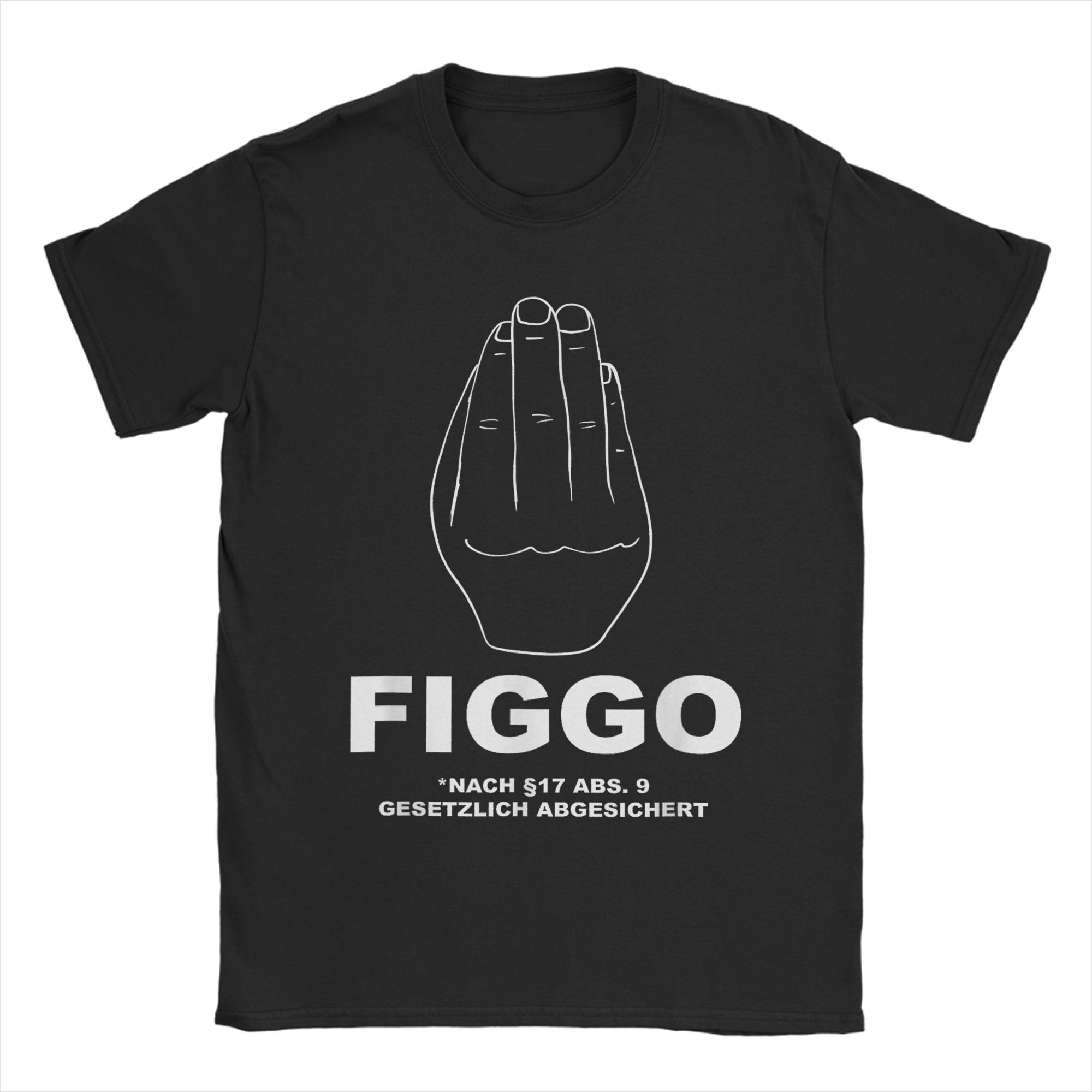 Figo Hand Gesture legally Secured T-shirt XXL