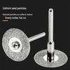 10-Piece 22mm Diamond Grit Cutting Discs for Electric Grinder - Suitable for Jade, Amber, Gemstones, and Stone.