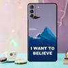 The X Files I want to believe Phone Case For Samsung Galaxy S24 S25 Ultra S21 S22 S23 Ultra S9 S10 S20 Plus S25 FE Cover