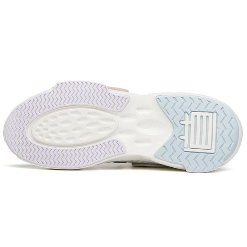 ANTA Badao Mid 'White Blue Purple' Women's Sneakers 122128084S-1
