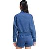 adidas Haut de survêtement Adicolor Denim pour femme Denim Indigo Vêtements de rue pour femme JD2570