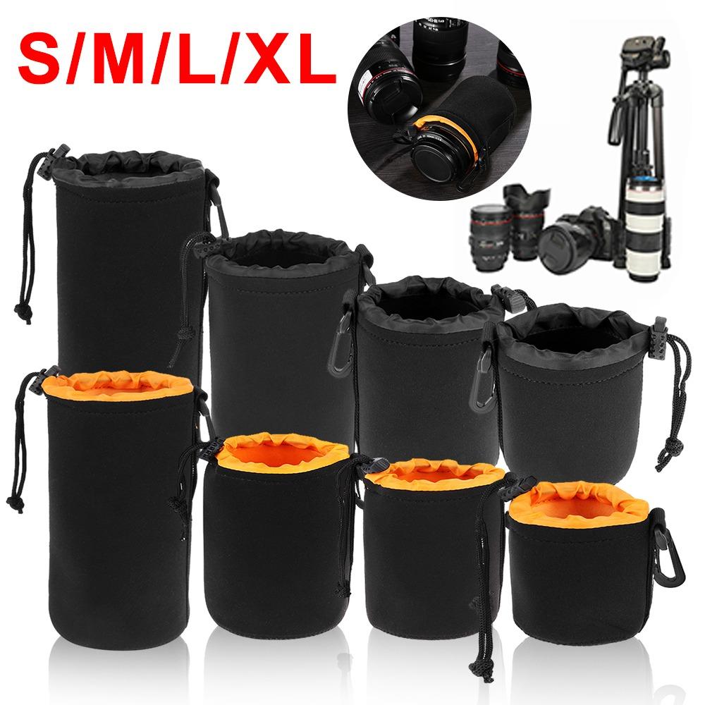 

Waterproof Camera Lens Protector Case Neoprene Lens Storage Bag Digital SLR Camera S