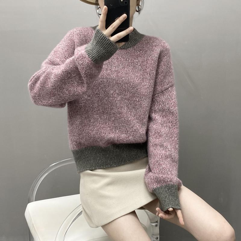 Qinghe 100% Kašmírový Dámský Svetr - Ultra Měkký Luxusní Zimní Pulovr