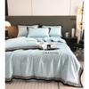 Zomer Koel Dekbed Kussensloop 3-delige Set Huishoudtextiel Ademend Huidvriendelijk Deken Dun Dekbed King Size Beddengoedset Wasbaar