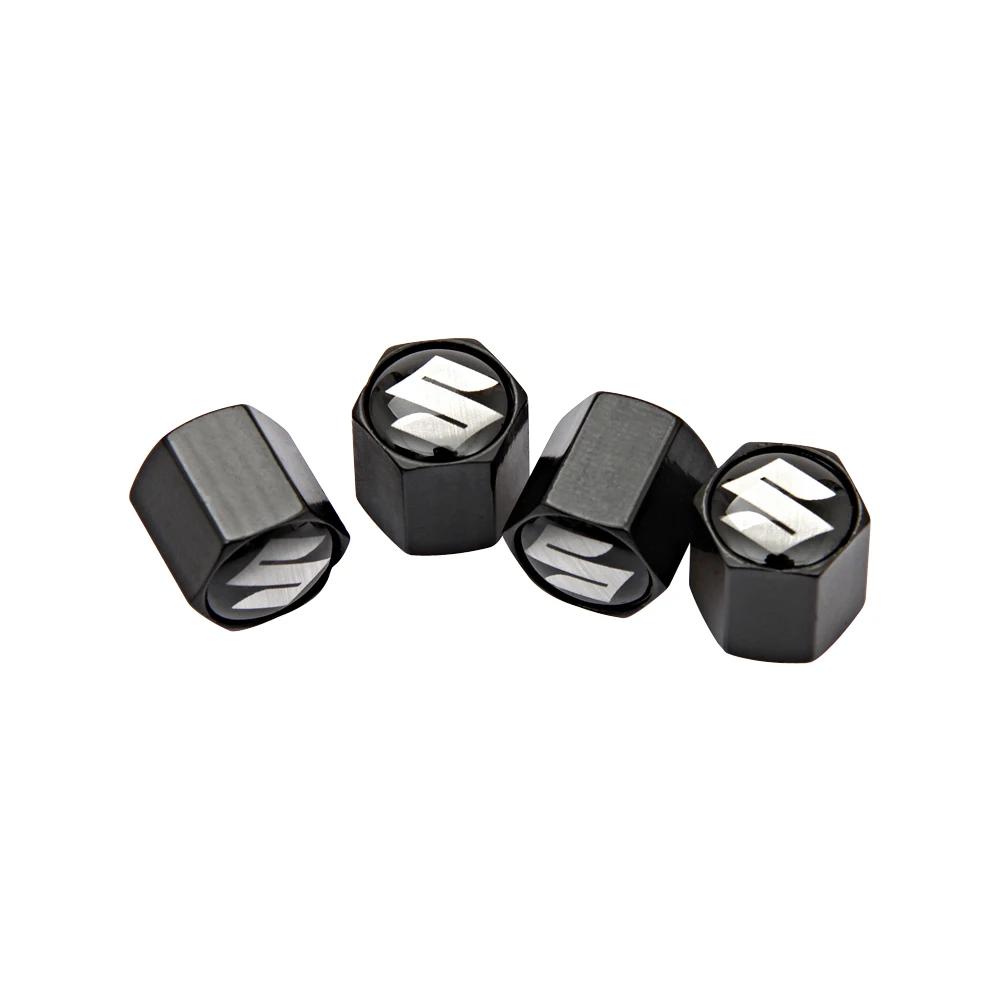 

Car Metal Wheel Valves Caps Tire Stem Airtight Dust Cover For SUZUKI Swift SX4 cross Jimny Samurai Vitara xl Alto Liana ignis