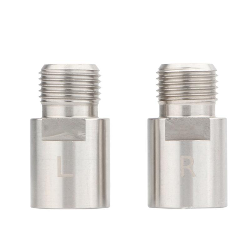 1Pair Bike Pedals Extenders Bicycles Pedals Extension Bolts Spacers Replacement Extended Pedals Spacer Cycling Accessory