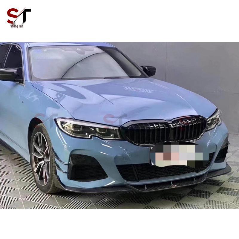 BMW 3 Series G20/G28 (2020-2022) Carbon Fiber Front Lip Splitter - TAKD Style