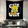 Looney Tunes Bugs Bunny Friends Tapestry Tapestry Background Cloth Fashion Print Wall Covering Decoration Christmas Gift Work Of Art