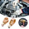 Quick Install Brass Car Battery Terminals with Strong Iron Construction Electric Connectors for Reliable Performances