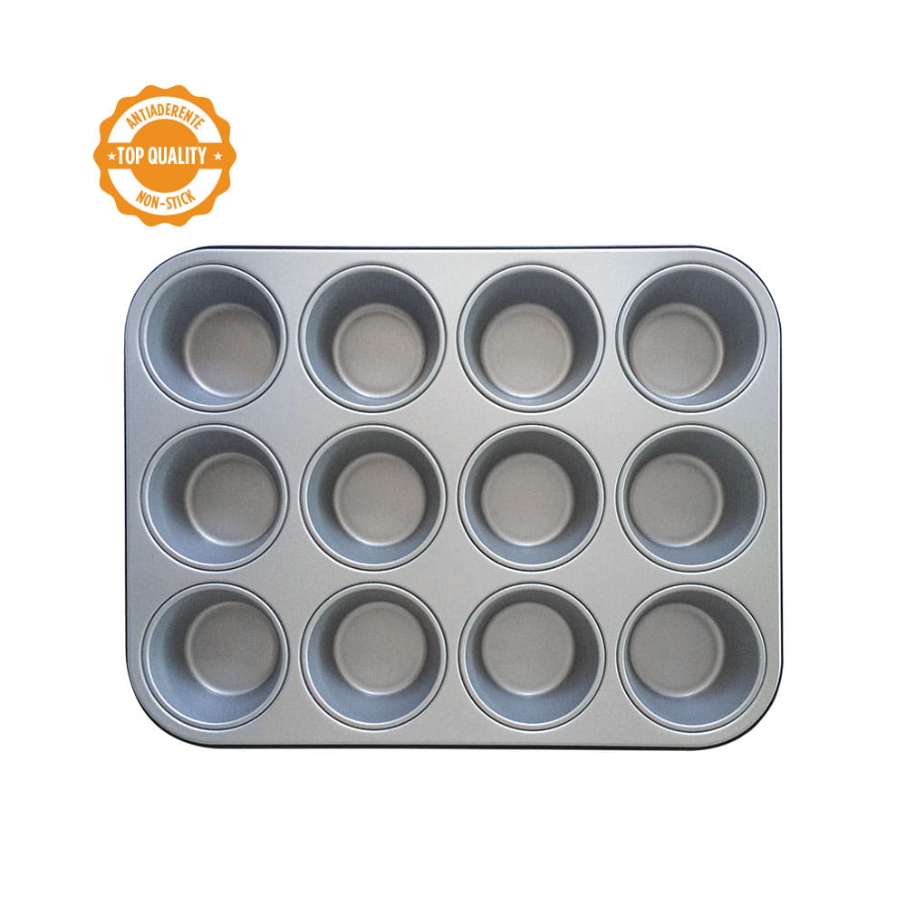 Forma Metalowa Do Muffinów 12 Gniazda Decora Blacha Do Pieczenia Premium