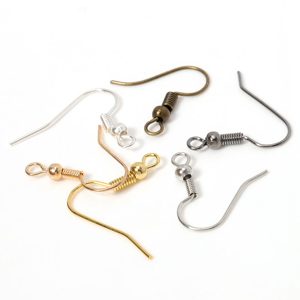 Multi-Color Handmade Metal Ear Hook Accessories for DIY Earrings