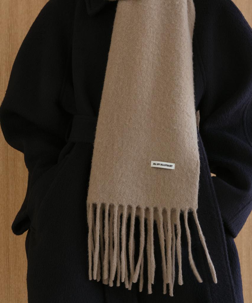 JILL BY JILLSTUART Wool Blend Fringe Scarf - 2 Colors
