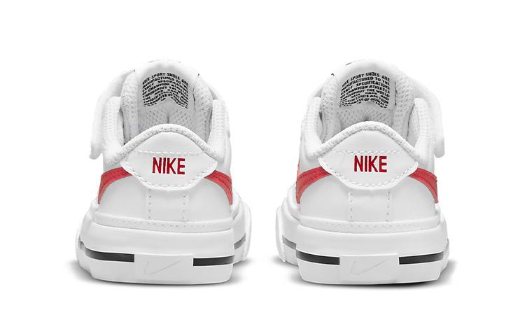 Nike Court Legacy White University Red TD DA5382-105