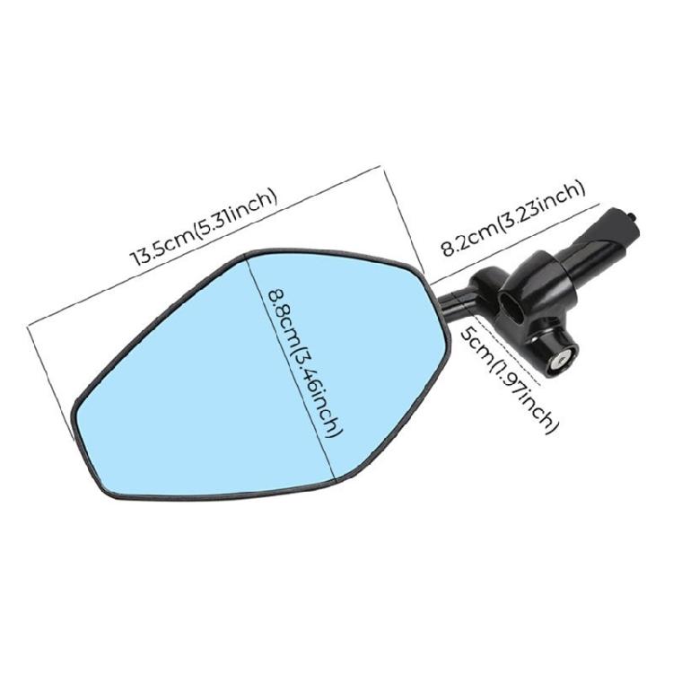 360 Degree Adjustable Rotatable Handlebar Mounted Mirror Handlebar Bicycles Mirror, Bicycles Cycling Rear View Mirror