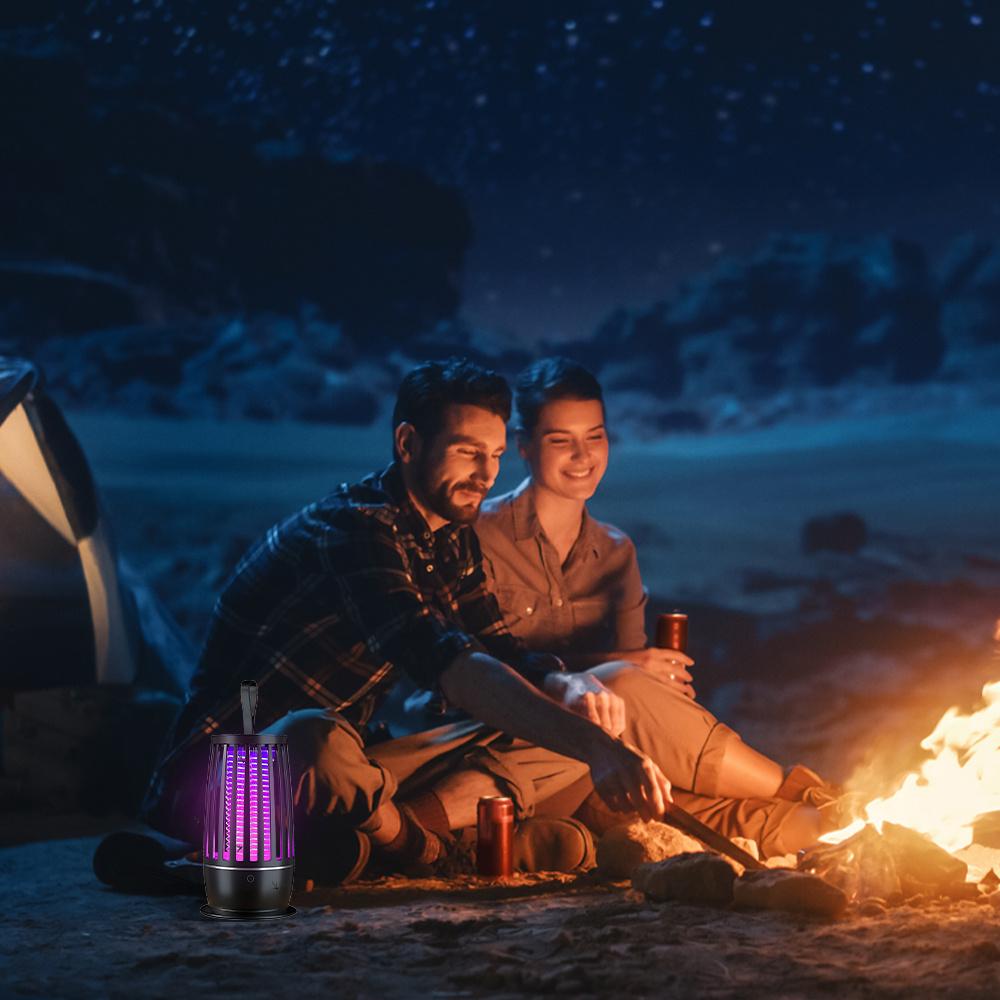 USB Rechargeable Mosquito Killer Lamp Portable,Indoor Outdoor Use,Quiet Operation Ideal for Bedroom,Office,Camping,Essential Summer Mosquito Repellent
