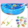 Magnetic Fishing Toy Set For Kids Summer Fun Durable Plastic Interactive Play