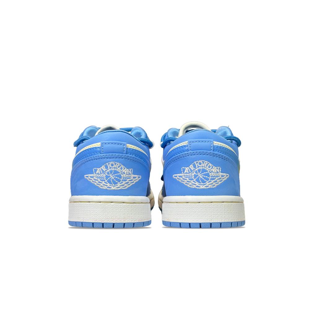 Jordan Air Jordan 1 YDCC Maple Abrasion Resistant Low top Vintage Basketball Shoes Women's Blue AO9944-441(Team501-)