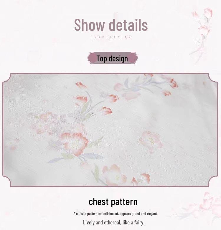 Girls' Super Fairy Hanfu - Spring/Autumn Long Sleeve Chinese Style Outfit