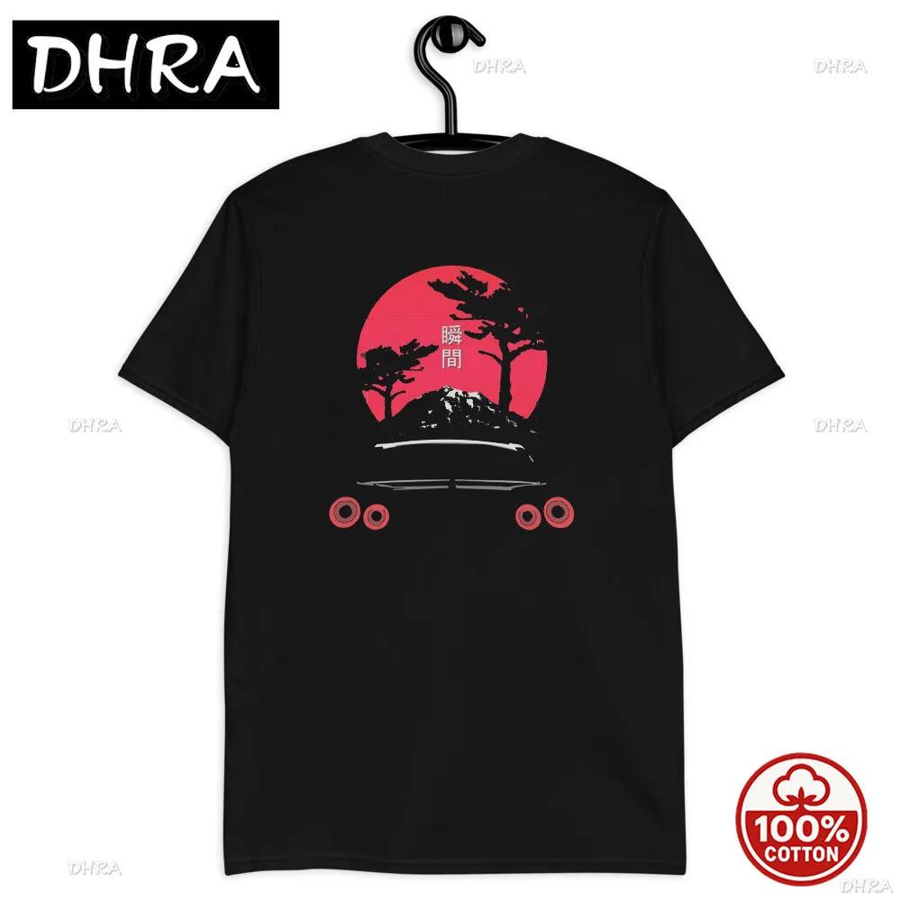 R35 GTR Rear Lights Red Sun Aesthetic JDM Tuner GTR Skyline TShirt with Unique Pattern Ropa Tops Casual Top Short Sleeve Tee S