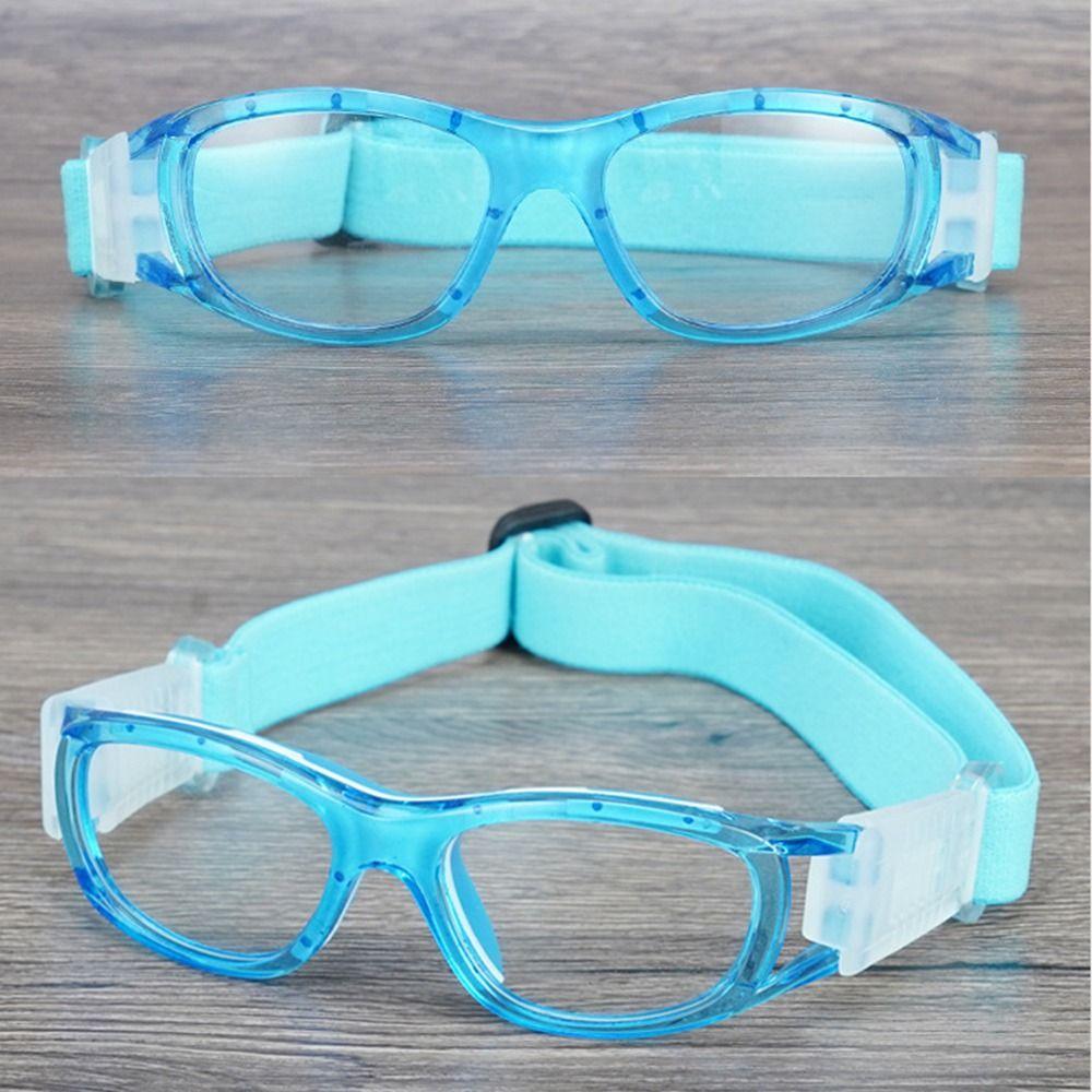 Clear Teenager Eye Protect Glasses Adjustable Strap Sport Protective Eyewear Football